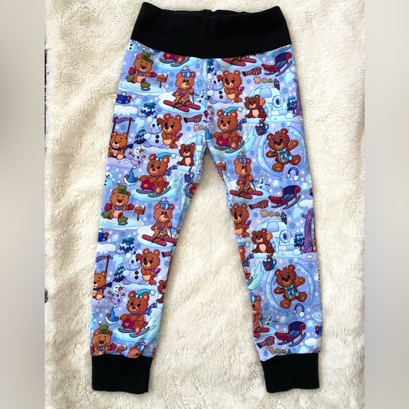 Babalus Teddy Snow Day Joggers - Picture 2 of 3